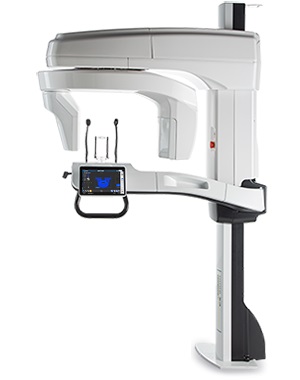 Photo of a CBCT machine. CBCT scans are critical in the safe and proper placement of dental implants.